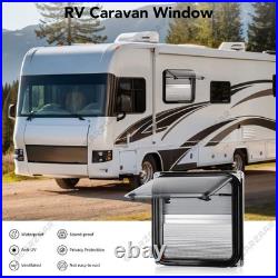 Camper Van Cassette Windows for Motorhome Window Flynet Screen Acrylic Hinged