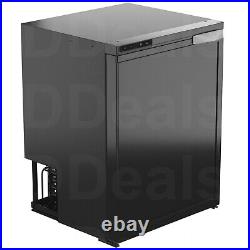 Camper Van Fridge Freezer Black Refrigerator DC12 24V Motorhome Campervan