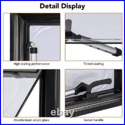 Camper Van Horsebox Cassette Window Hinged Blind Conversion Motorhome Horsebox