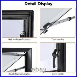 Camper Van Horsebox Cassette Window Motorhome Horsebox Tempered Glass Blinds