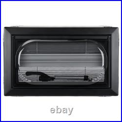 Camper Van Horsebox Cassette Window Motorhome Round Edge Tempered Glass Blinds