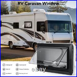 Camper Van Horsebox Cassette Window Motorhome Round Edge Tempered Glass Blinds