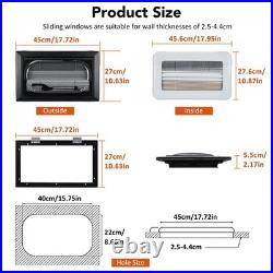 Camper Van Horsebox Cassette Window Motorhome Round Edge Tempered Glass Blinds