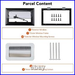 Camper Van Horsebox Cassette Window Motorhome Round Edge Tempered Glass Blinds