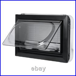 Camper Van Horsebox Cassette Window Motorhome Round Edge Tempered Glass Blinds