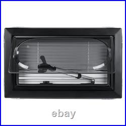 Camper Van Horsebox Cassette Window Motorhome Round Edge Tempered Glass Blinds