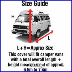 Camper Van Motorhome MP6584 Breathable Cover For Volkswagen VW T3, T4, T5, T6, T25