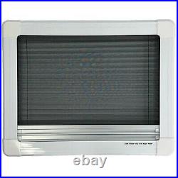 Camper Van Motorhome RV Cassette Hinged Windows Blackout Blinds Flynet 75x45cm