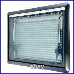 Camper Van Motorhome RV Cassette Hinged Windows Blackout Blinds Flynet Screen