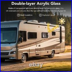 Camper Van Motorhome RV Cassette Hinged Windows Caravan Campervan Window Flynet