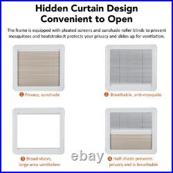 Camper Van Motorhome RV Cassette Hinged Windows Caravan Campervan Window Flynet