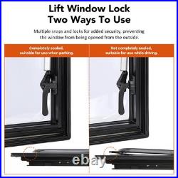 Camper Van Motorhome RV Cassette Hinged Windows Caravan Campervan Window Flynet