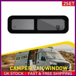 Camper Van Motorhome Side Sliding Opening Windows Conversion Caravan RV Right 2x