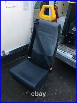 Camper Van Motorhome Single Passenger Seat Seatbelt And Unwin Quick Release R3