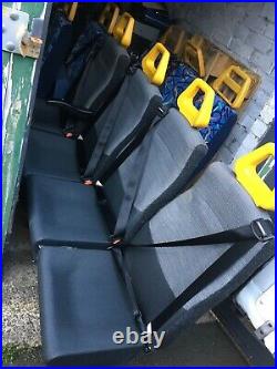 Camper Van Motorhome Single Passenger Seat Seatbelt And Unwin Quick Release R3