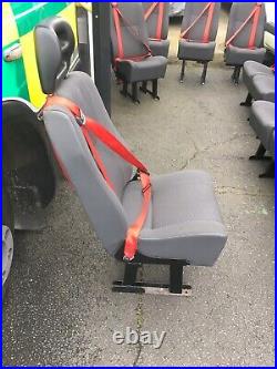Camper Van Motorhome Single Passenger Seat With Seatbelt Ref1