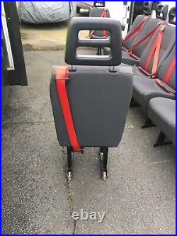 Camper Van Motorhome Single Passenger Seat With Seatbelt Ref4