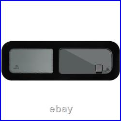 Camper Van Motorhome Sliding Opening Window 800270mm Universal Tempered Glass