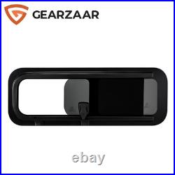 Camper Van Motorhome Sliding Opening Window Universal Waterproof Dark Tint