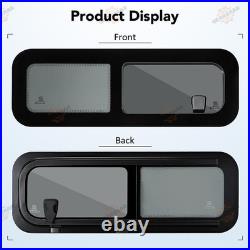 Camper Van Motorhome Sliding Opening Window Waterproof Dark Tint 8027cm