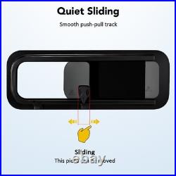 Camper Van Motorhome Sliding Opening Window Waterproof Dark Tint 8027cm