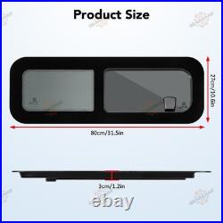 Camper Van Motorhome Sliding Opening Window Waterproof Dark Tint 8027cm
