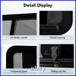 Camper Van Motorhome Sliding Opening Window Waterproof Dark Tint 8027cm