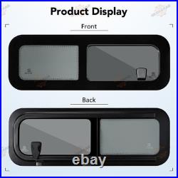 Camper Van Motorhome Sliding Opening Window Waterproof For Caravans Motorhome