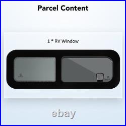 Camper Van Motorhome Sliding Opening Window Waterproof For Caravans Motorhome
