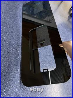 Camper Van Motorhome Sliding Opening Window Waterproof Tempered Glass Dark Tint