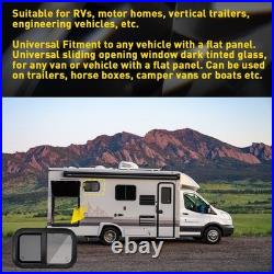 Camper Van Motorhome Tempered Glass Cassette Windows Hinged Campervan Window 1x