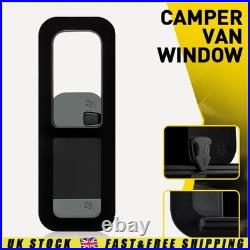 Camper Van Motorhome Universal Sliding Opening Window Glass Dark Tint Waterproof