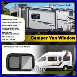 Camper Van RV Cassette Blackout Blinds Flynet Screen for Motorhome Window Whit