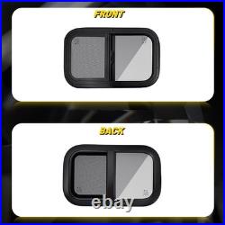 Camper Van RV Cassette Blackout Blinds Flynet Screen for Motorhome Window Whit