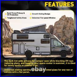 Camper Van RV Cassette Blackout Blinds Flynet Screen for Motorhome Window Whit