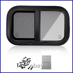 Camper Van RV Cassette Blackout Blinds Flynet Screen for Motorhome Window Whit