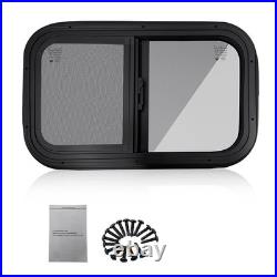 Camper Van RV Cassette Blackout Blinds Flynet Screen for Motorhome Window Whit