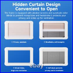 Camper Van RV Cassette Blackout Blinds Flynet Screen for Motorhome Window White Camper Van RV Cassette Blackout Blinds Flynet Screen for Motorhome Window White