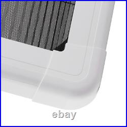 Camper Van RV Cassette Blackout Blinds Flynet Screen for Motorhome Window White Camper Van RV Cassette Blackout Blinds Flynet Screen for Motorhome Window White