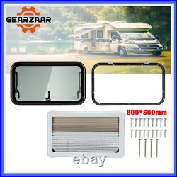 Camper Van RV Cassette Window Hinged Blinds Motorhome Caravan Horsebox 800 x 500