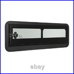 Camper Van RV Horizontal Slide Windows Tempered Glass For Caravans Motorhome