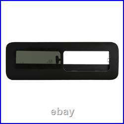 Camper Van RV Horizontal Slide Windows Tempered Glass For Caravans Motorhome