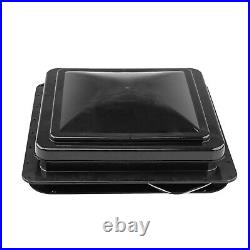 Camper Van Skylight Boat Horsebox Camper Roof Vent Motorhome 420x420mm Jet Black