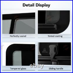 Camper Van Sliding Opening Windows Right SIDE For Caravans Motorhome Dark Tint
