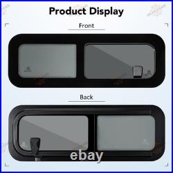 Camper Van Sliding Opening Windows Right SIDE For Caravans Motorhome Dark Tint