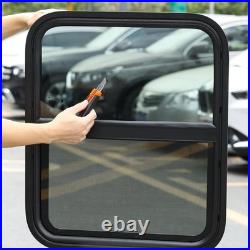Camper Van Sliding Opening Windows Tempered Glass Universal for Motorhome Window