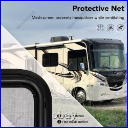 Camper Van Sliding Opening Windows Tempered Glass Universal for Motorhome Window