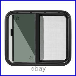 Camper Van Sliding Opening Windows Tempered Glass Universal for Motorhome Window