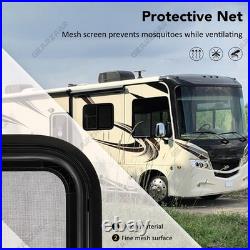 Camper Van Sliding Opening Windows for Motorhome Window Universal Dark Tint