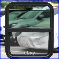 Camper Van Sliding Window Universal Dark Tint 600x500mm for Motorhome Window